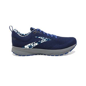 Brooks Revel 5 Road Running Shoes - Mens, Blue/White/Grery | IE-GPD965208